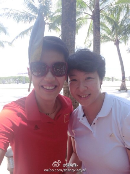 中国<em>女排</em>队员张晓雅走红 海量帅气私照曝光(图