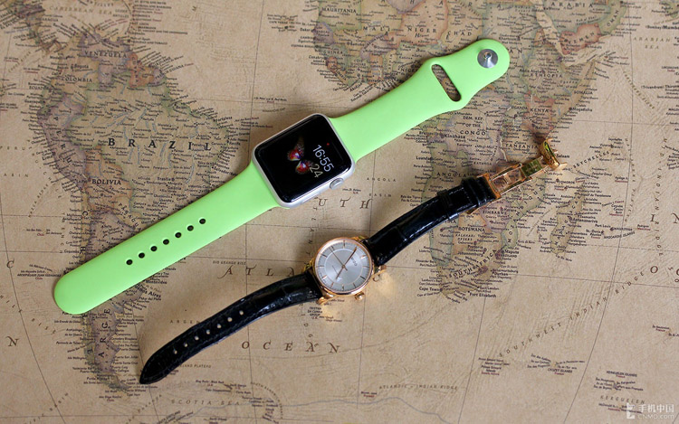 美的令人窒息 Apple Watch对比机械表