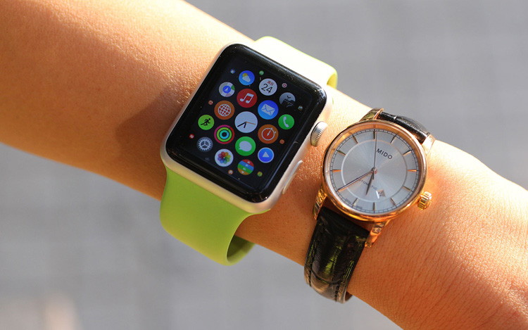 美的令人窒息 Apple Watch对比机械表