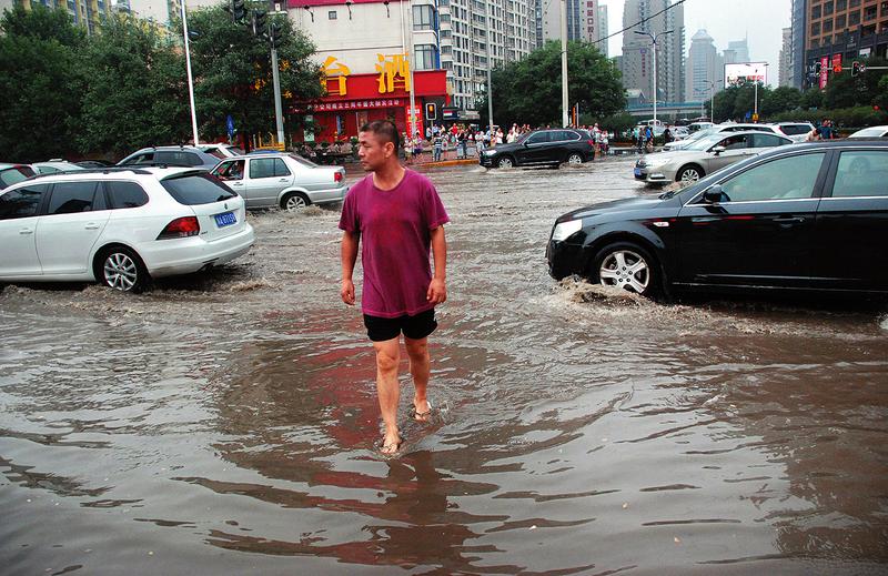 陕西五地市昨出现短时暴雨 今天西安局地有暴雨