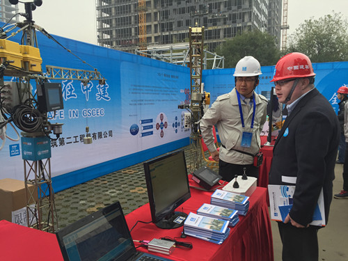 众多高科技安全设施亮相中国建筑2015年安全