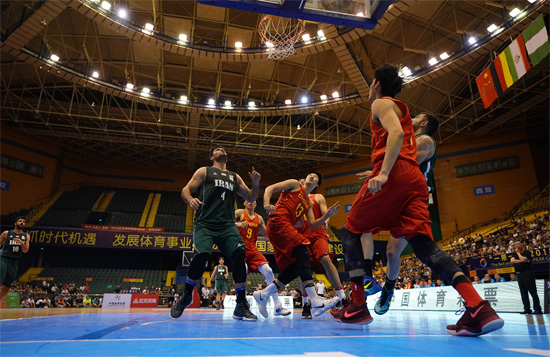 西安国际男篮冠军赛第二比赛日:中德两队双双