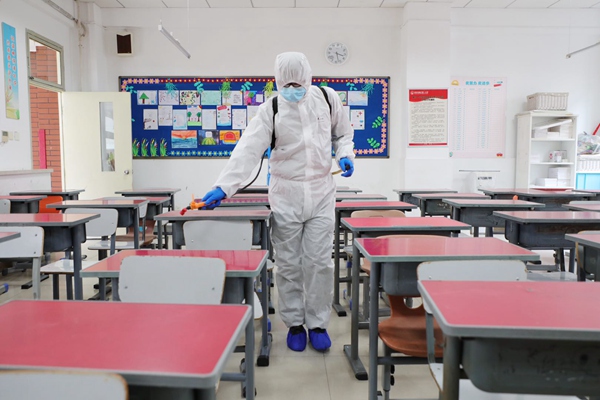 西安曲江第一小學：煥然更新春回校園 復學舉措暖意融融