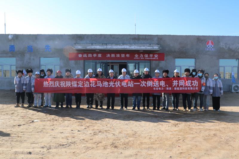陕煤集团最大的集中式农光互补项目成功并网发电