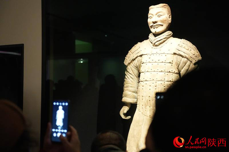 陕西历史博物馆秦汉馆基本陈列对外开展。人民网记者 李志强摄