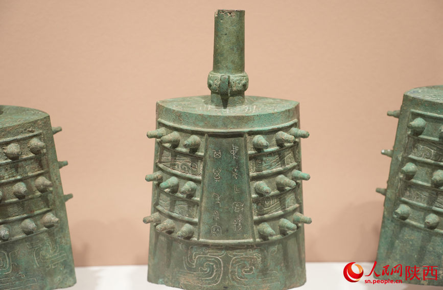 “吉金·中国”展上展出的精品文物。人民网记者 李志强摄