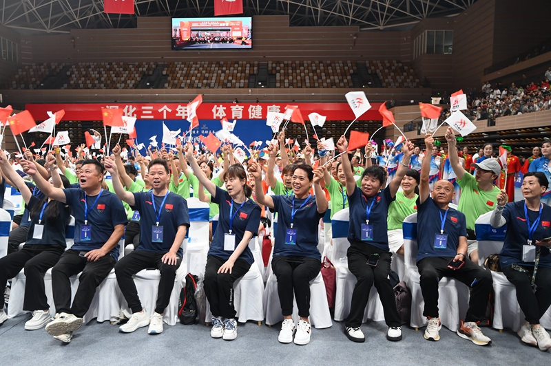 陝西省“全民健身日”主題活動啟動。陝西省社會體育運動發展中心供圖