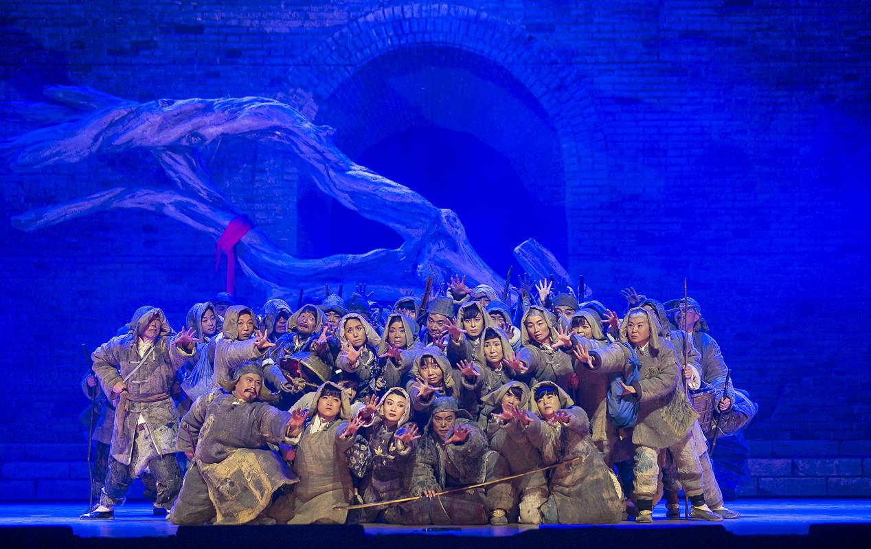 豫劇《秦豫情》劇照。西安市豫劇團供圖