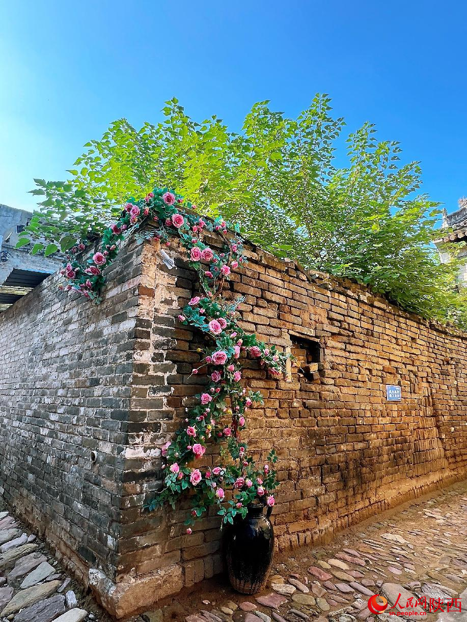 党家村内一隅。人民网记者 邓楠摄