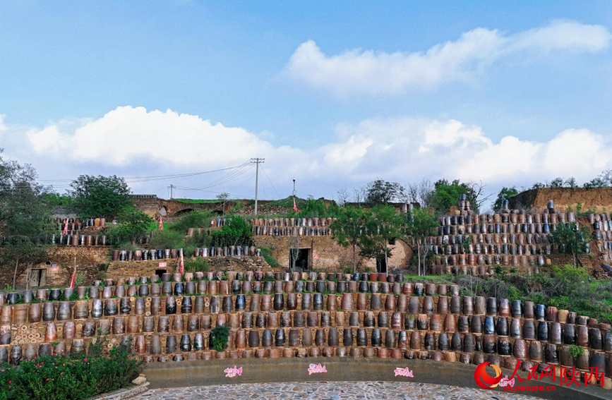 堯頭窯“瓮陣”。人民網 王麗攝