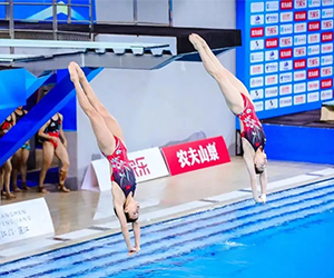 陝西摘得十五運會跳水項目女子團體銅牌
