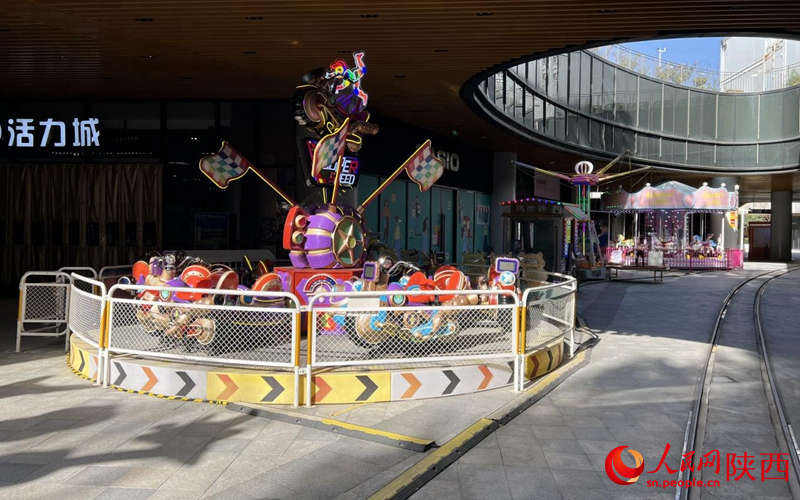 幸福林帶地下商場。人民網記者 鄒星攝