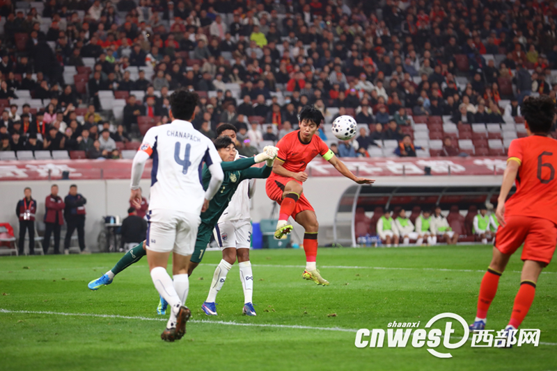 中国U23男足2比2战平泰国。