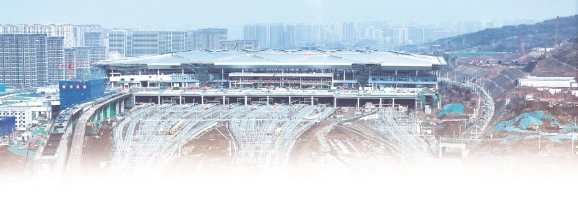 建设中的西安东站（资料照片）。 新华社记者 邵瑞摄