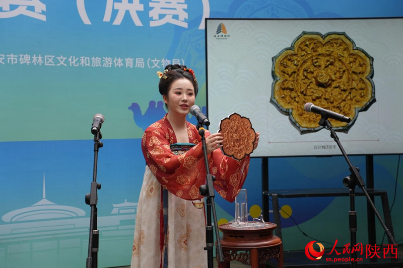 講解員大賽（決賽）選手正在演講。人民網記者 賈凱璐攝
