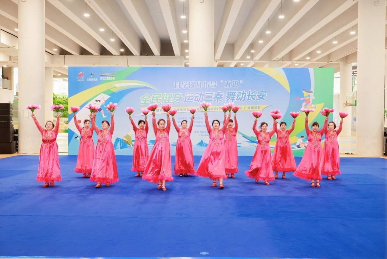 比赛现场。西安浐灞国际港供图