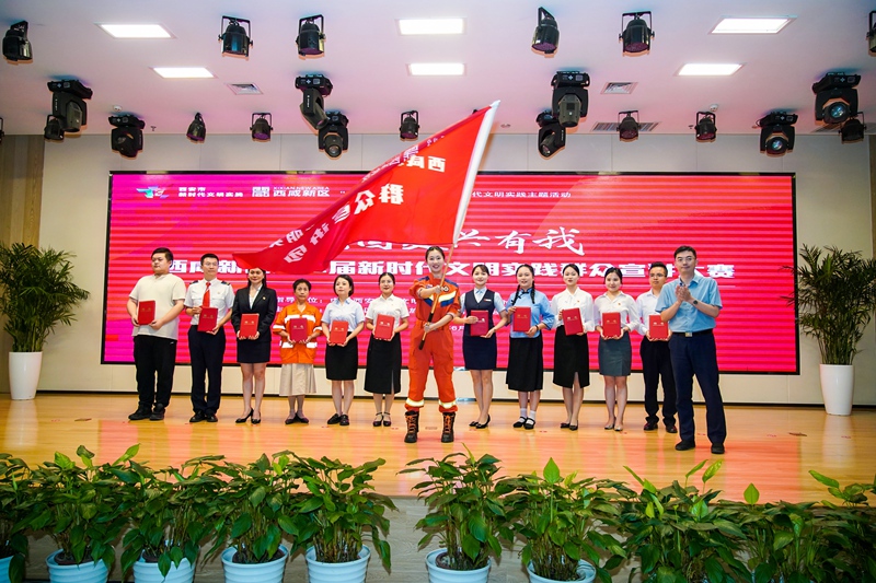 西咸新区连续3年举办宣讲大赛，吸纳优秀宣讲人才加入“西咸新语”理论宣讲团。西咸新区宣传文旅局供图