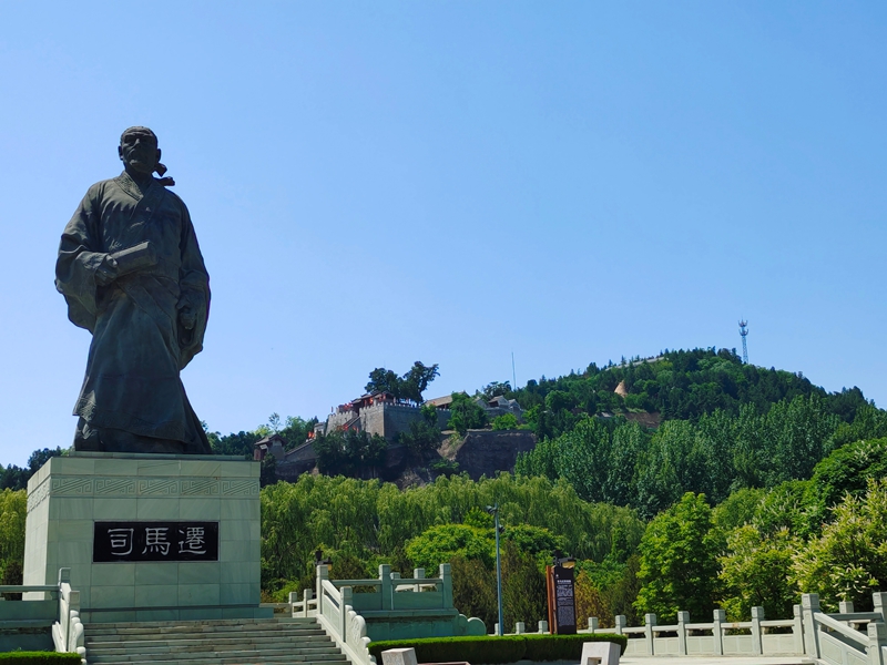 司马迁祠。渭南市委宣传部供图