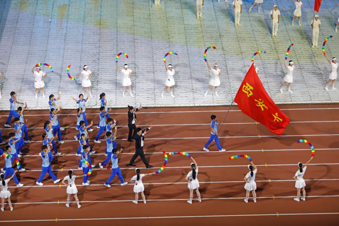 陕西省第十八届运动会现场。西安市体育局供图