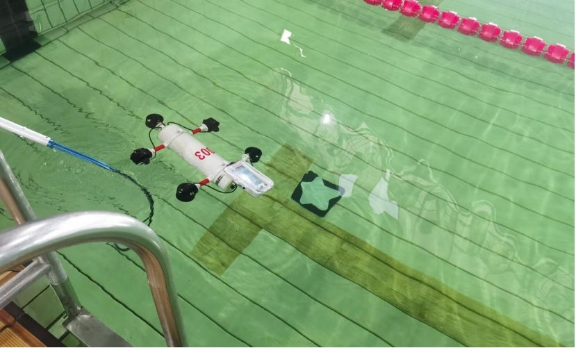“TH-618型”水下自主航行器。西北工业大学供图
