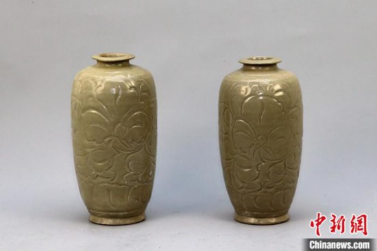 西安發現北宋孟氏家族墓地出土罕見耀州窯青釉瓷器